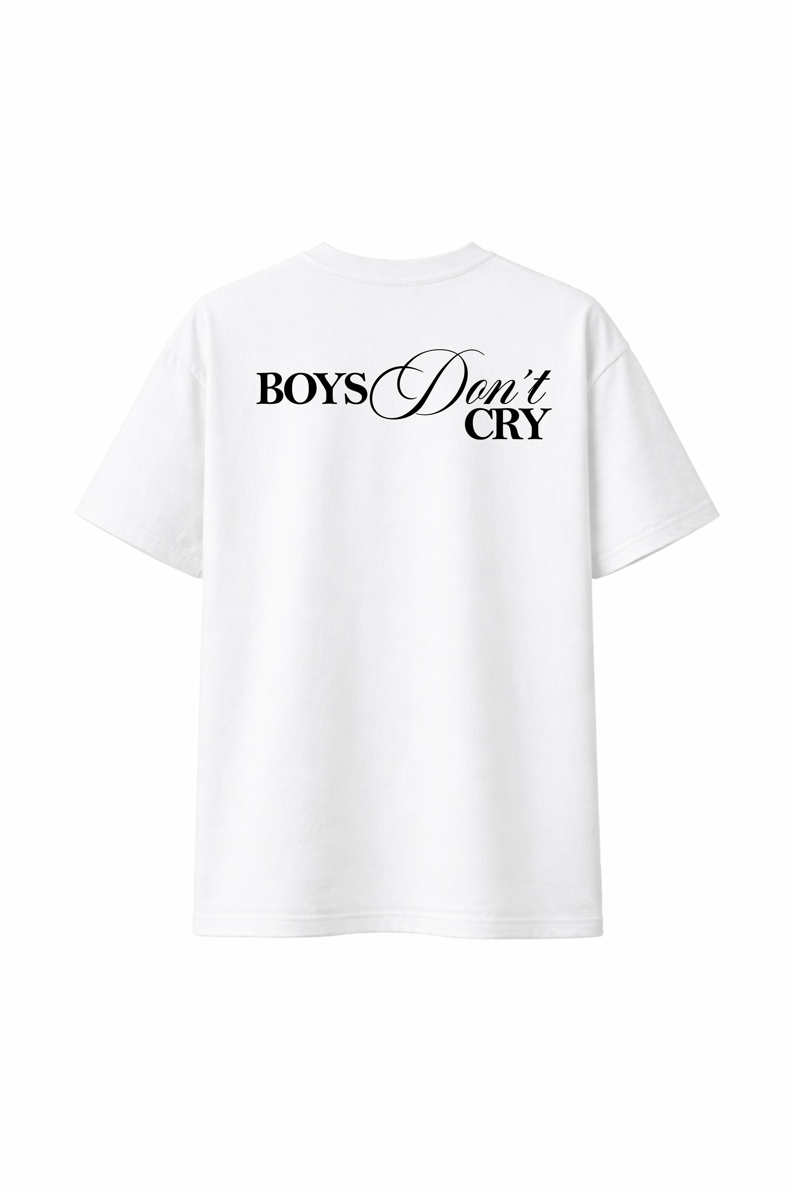 T-shirt "Boys don't cry"