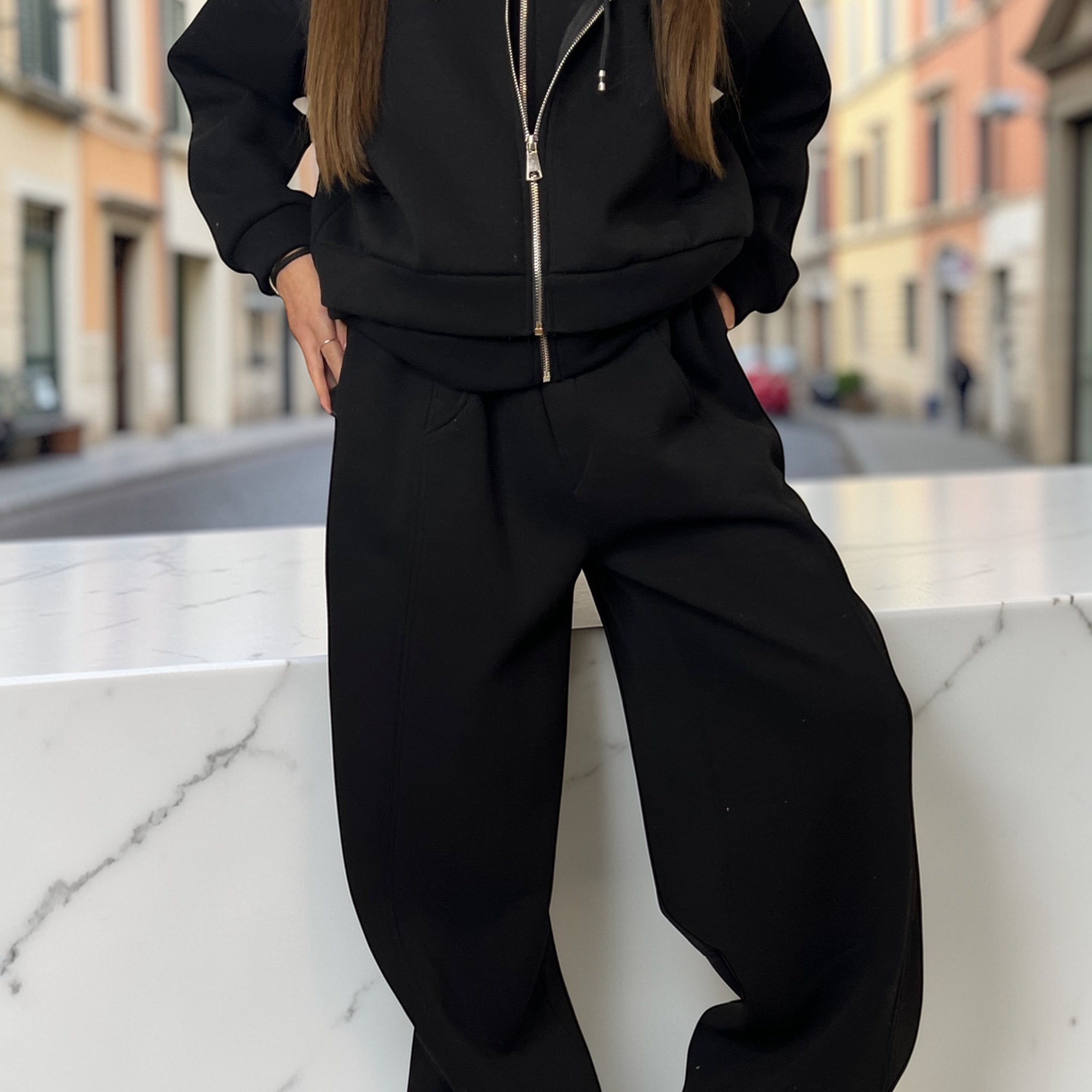 Coordinato doppia felpa