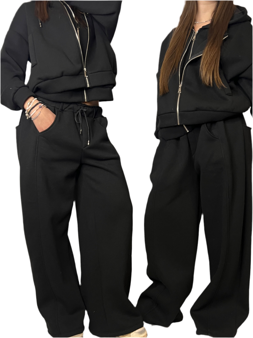 Coordinato doppia felpa