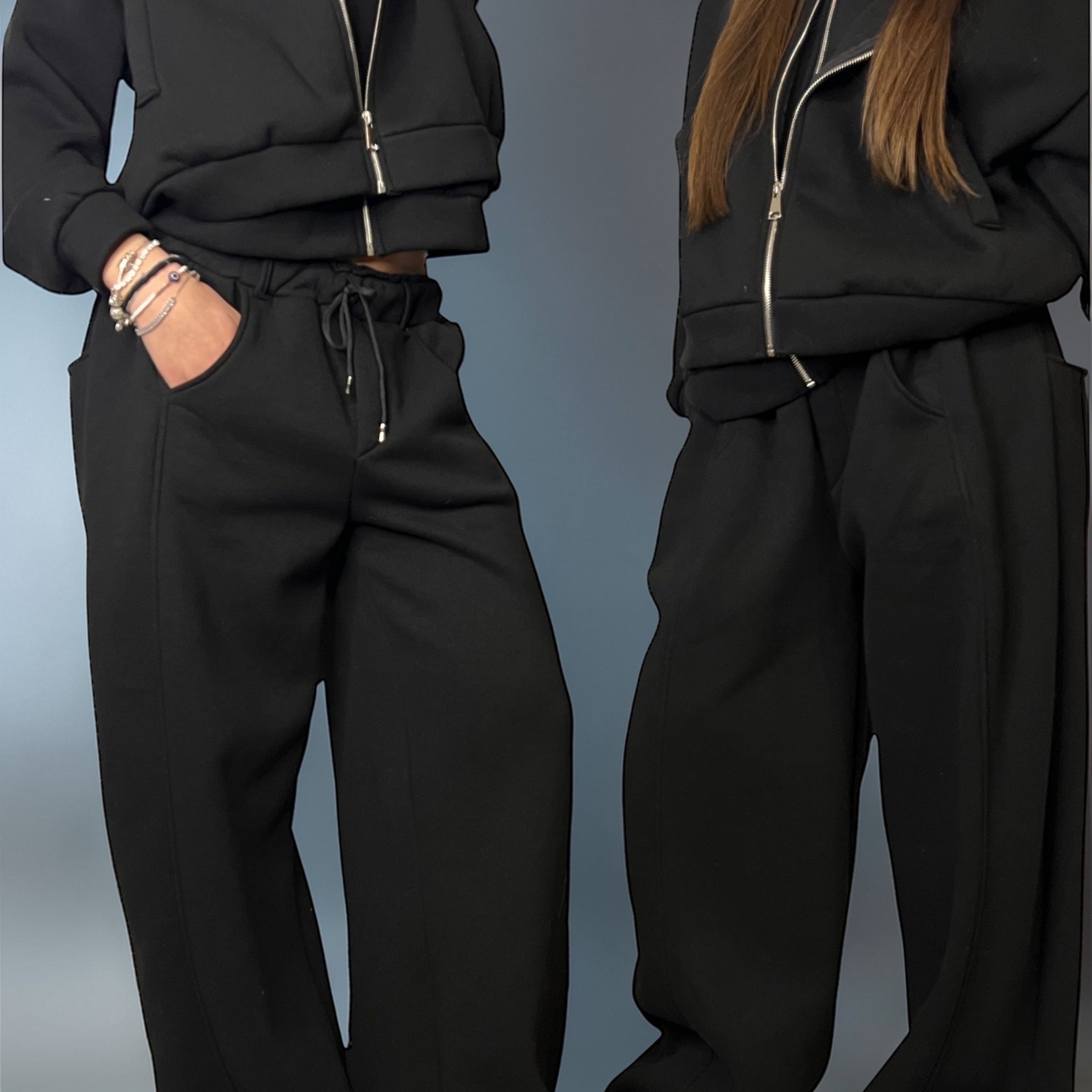 Coordinato doppia felpa