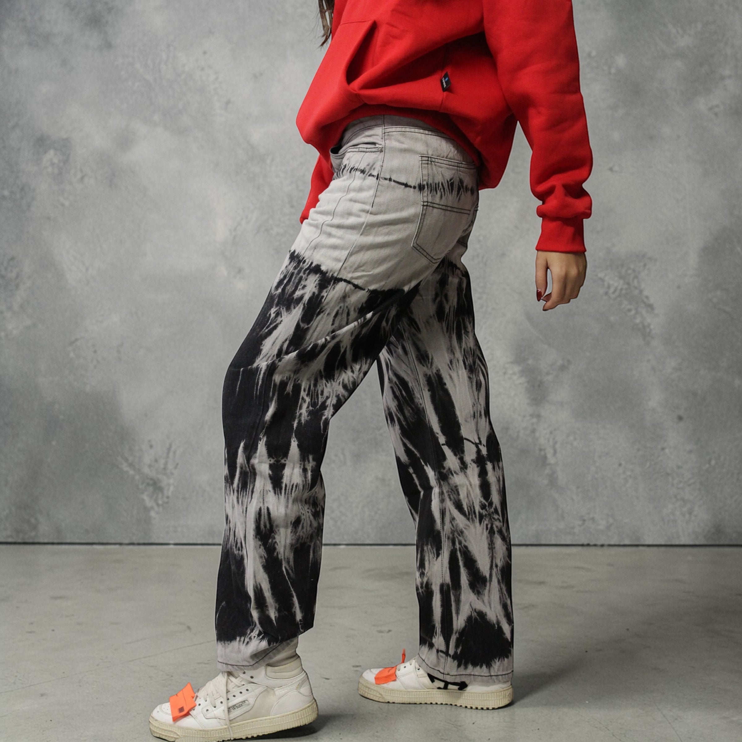 Jeans Baggy Fiammato