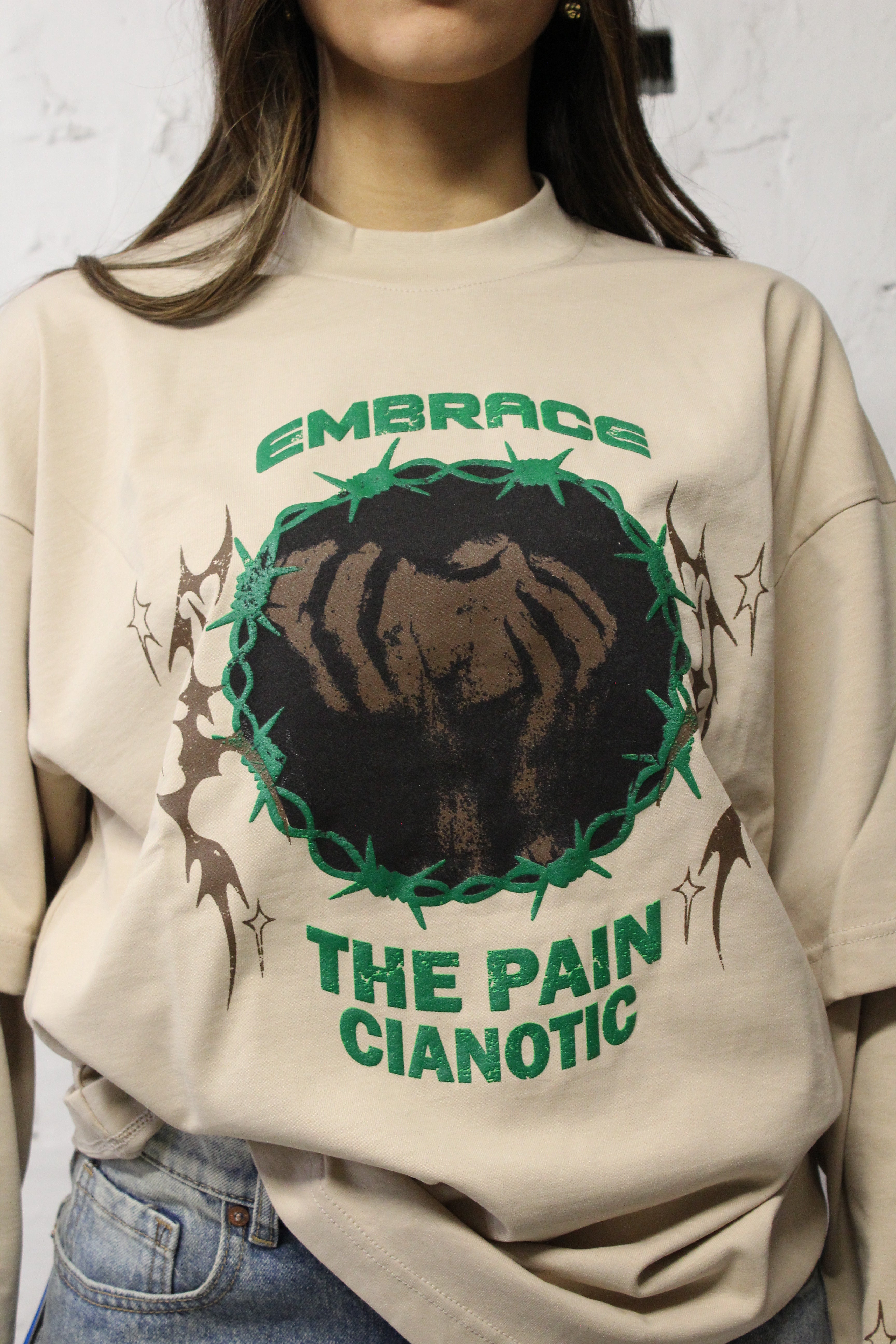 T-Shirt Long Sleeves Embrace by CIANOTIC