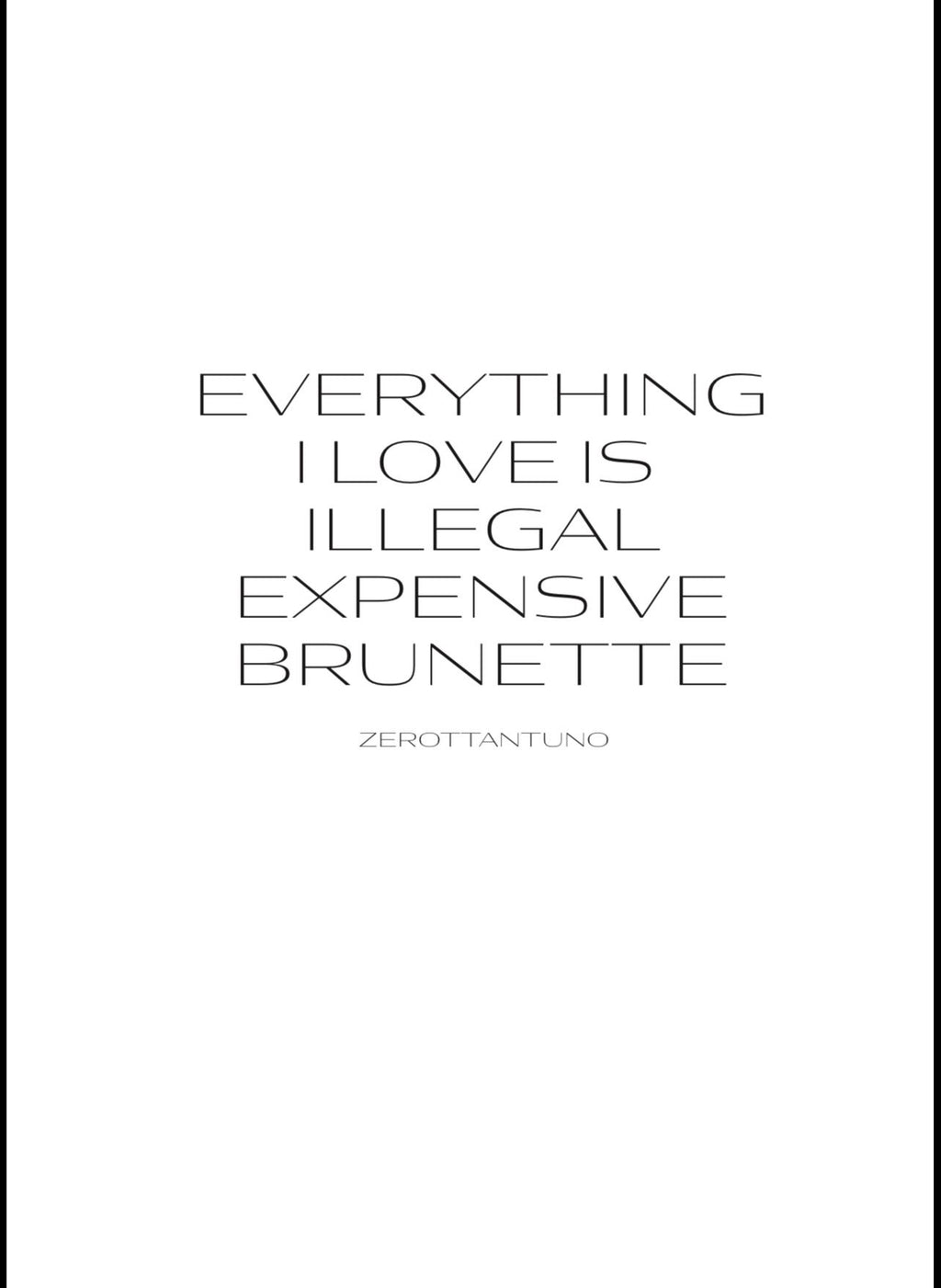 Expensive "BRUNETTE"